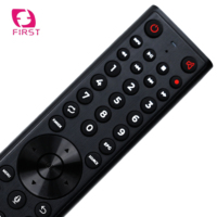 Universal de silicona de plástico multifunción TV Control remoto Aprendizaje Código fijo Teclas de acceso rápido Búsqueda por voz Batería AAA 1 año de garantía