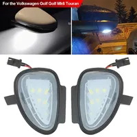 2x Luces LED Blancas sin Errores para Debajo del Espejo Lateral, Lámpara de Cortesía para VW Golf 6 MK6 GTI 2009-2019 Cabriolet Touran 2011-2014