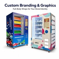 Distributeur de boissons extérieur résistant aux intempéries pour boissons froides, idéal pour les rues, les parcs et les gares routières
