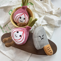 Vente en gros de jouets en peluche en coton PP, thème alimentaire, poupées de dessin animé, petits ornements pour sacs, porte-clés, articles de boutique pour machines à griffes, les plus vendus