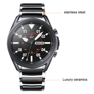 レディースメンズセラミック時計ストラップソフトスムースフィルマルチデザイン時計バンドステンレススチール共通ブレスレット - Product Image 2