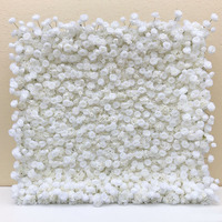 Collection de Meilleures Ventes 7D de Mur de Fleurs Artificielles Romantiques Modernes pour la Décoration de Mariage Événements - Nouveauté