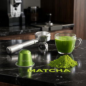 Cápsulas de Matcha Auténticas de Grado Uji, Extracción a Presión Optimizada, Cápsulas de Té Verde Orgánico para Cafeterías Especializadas y Boutiques - Product Image 1