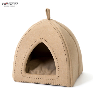 100% Microfiber <strong>Cat</strong> <strong>Cave</strong> with Removable Washable Cushioned <strong>Cat</strong> <strong>Cave</strong> Bed Indoor <strong>Cat</strong> House Travel Customized Logo Solid Hand Wash - Product Image 4