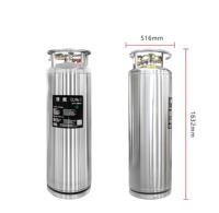 Réservoir de pression horizontal personnalisé Zhengxin pour stockage cryogénique d'oxygène liquide/azote, bouteille Dewar pour dioxyde de carbone liquéfié