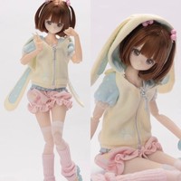 Authentique Série Mixte Angel, Boîte Mystère de Poupée Articulée BJD en PVC avec Six Cheveux Plantés, 15 cm, Ornement de Bureau, Jouet Tendance, Cadeau