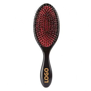 Multi Purpose Boar Bristle Detangling Hair <b>Brush</b> Wet Dry Styling Air Cushion Massage Comb for All Textures Distributor - Product Image 5