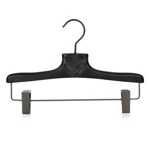 Charisma Modern Eco-friendly Multifunctional Plastic Pant <strong>Hangers</strong> Nonslip Widened Design Coat <strong>Hanger</strong> with <strong>Clips</strong> for Wardrobe Use - Product Image 1
