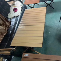 Table de rouleau d'oeufs en acier à haute teneur en carbone pliable et portable personnalisable pour les activités de plein air