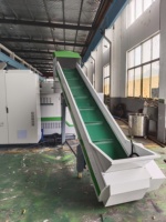 Machine de granulation de déchets plastiques (PP, HDPE, LDPE) avec découpe à anneau d'eau, ligne de pelletisation de type compacteur, granulateur de recyclage