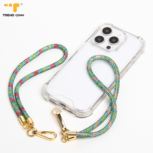 Nuevo soporte de cadena de teléfono con diamantes de imitación, cordones, cristales, correa de muñeca para teléfono, cadena para teléfono, cadena para teléfono móvil, correa para teléfono móvil - Product Image 3