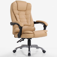 Fauteuil de Bureau de Direction en Cuir Noir, Piétement Moderne en Fer Pivotant, Base en PP, Meilleure Vente sur le Marché, Prix le Plus Bas, Production OEM, Luxe