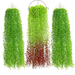 Guirlandes artificielles de saule pleureur Gardenia en plastique, verdure suspendue pour décoration de mariage, maison, accessoires de photographie extérieure - Product Image 1