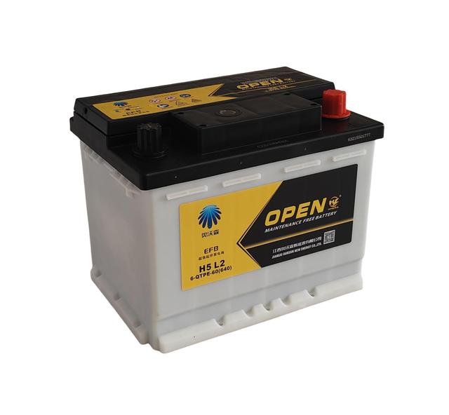 OEM 6-QTF-60 H5 Auto 12V 60AH AGM Start-Stop Car Battery New Condition Maintenance Free for Automotive System