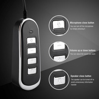 Essential RJ9 Adaptateur 3.5mm vers USB Connecteur pour casque d'écoute de centre d'appel Prise audio vers convertisseur USB Accessoires pour casque d'écoute