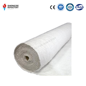 Tela Refractaria de Fibra Cerámica Resistente al Calor, Lámina de Aluminio de 2/3/5 mm, Material de Aislamiento, Alfombra Ignífuga, Sellado para Hornos - Product Image 1