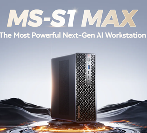 มินิพีซีรุ่นใหม่ที่ทรงพลังที่สุดสำหรับปี 2026 จากโรงงาน Minisforum MS-S1  พร้อมหน่วยความจำ 128GB LPDDR5 +2TB  แบบ All-in-One รุ่น MS-S1max - Product Image 1