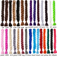 Vente en gros 82 pouces 165g Jumbo tresses Expression tressage cheveux Ultra EZ Crochet synthétique Yaki pré-étiré Perm facile tresse 41 pouces