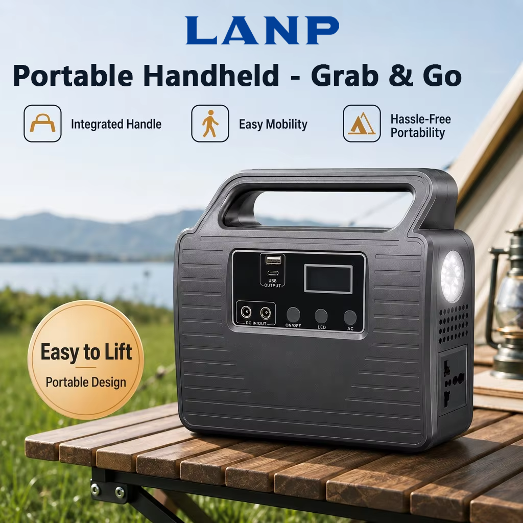 200W Outdoor Camping Backup Power Bank Energy Solar Rechargeable Electric Solar Generator Mini Portable Power Station Home Use · image 1