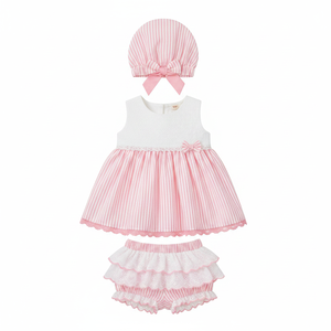 NINES DONIL estivo rosa set di abbigliamento per neonati per Premie Girl - Product Image 2