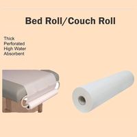 Rouleau de papier pour table de massage Rouleau de lit non-tissé Drap de lit en tissu tissé Drap-housse jetable