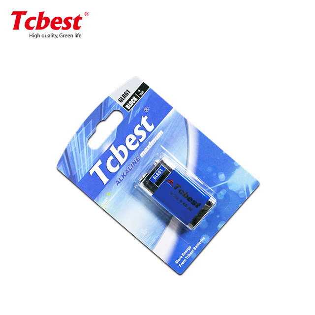 Tcbest основная батарея 9 В Щелочная 6LR61 батарея для электроинструментов игрушки Бытовая электроника