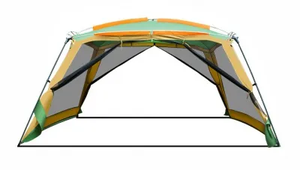 Tenda da Campeggio Familiare di Lusso da 6 Persone di Alta Qualità in Tessuto Oxford con PVC per Avventure all'Aperto - Product Image 3
