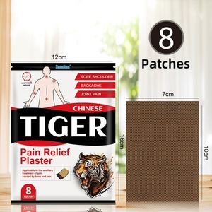 Sumifun Patchs Chinois aux Herbes <span class=keywords><strong>Baume</strong></span> <span class=keywords><strong>du</strong></span> <span class=keywords><strong>Tigre</strong></span> pour les Articulations, Certifiés CE, pour les Douleurs Musculaires <span class=keywords><strong>du</strong></span> Dos et <span class=keywords><strong>du</strong></span> Cou - Product Image 2