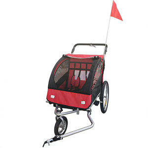 Meilleure Vente <span class=keywords><strong>Remorque</strong></span> de Vélo Pliante Portable en Tissu pour Bébé, Transport d'Enfants et de Chiens, 18 Mois et Plus, 2 Enfants, 110 - Product Image 4