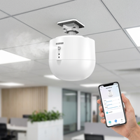 Diffuseur d'arômes de plafond OEM ODM commercial intelligent à commande par application, sans eau, à nébulisation à air froid pour hôtel