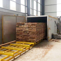 Équipement de carbonisation du bois électrique 90KW SH10T |   Four de traitement thermique pour la fabrication de charbon de bois, garantie 1 an