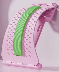 HOYE kerajinan Yoga dan Pilates peralatan pijat kiropraktik perenggang pinggang punggung dapat disesuaikan - Product Image 3