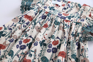 Vêtements de fête pour bébés, robes pour enfants, robe florale pour filles de style mature en provenance de Chine - Product Image 4
