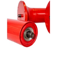 Ensemble de rouleaux aligneurs à friction pour convoyeur à bande, rouleau de friction conique anti-déviation pour mines, charbon et ports