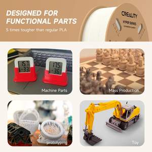 Filamento PLA Creality Serie Hyper de 1.75mm, Nuevo USB de Aluminio, Fluidez Automática, Enfriamiento Más Rápido 250mm/s, Alta Precisión para Impresoras FDM - Product Image 5