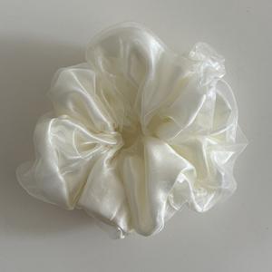 Chouchous imprimés en organza double couche, de haute qualité, pour usage quotidien, accessoires capillaires en maille pour femmes - Product Image 4
