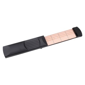 4/6 Fret Portable Pocket <strong>Guitar</strong>,black Mini Chord <strong>Guitar</strong> Trainer Auxiliary <strong>Guitar</strong> Chord