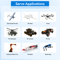 XQ-POWER Micro Servo Numérique Programmable de 7 kg, Taille du Bout des Doigts, Engrenages Entièrement Métalliques, Mini Servo pour Pièces d'Hélicoptère, d'Avion et de Drone