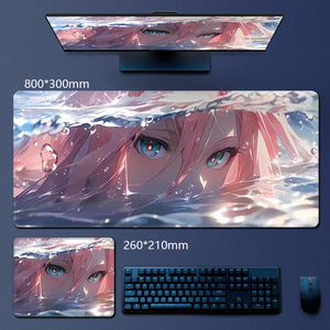 Alfombrilla de Ratón Personalizada con Diseño de Anime, Alfombrillas de Juego Impresas con Logotipo, Material de Lámina de Goma, Alfombrillas para Teclado y Ratón de Computadora - Product Image 2