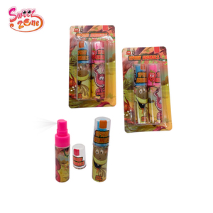 Animal Double Fruit Flavor Sour Spray Liquid Candy