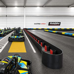 Nouvelle Barrière Intérieure Personnalisée pour Piste de Karting – Échantillon de Piste de <span class=keywords><strong>Course</strong></span> pour Karting et Aire de Jeux - Product Image 2