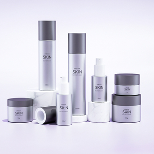 完全なスキンケアセットギフトボックス包装ガラス瓶付き40 80 100mlと30 50 80gクリーム瓶と軟膏包装 - Product Image 3