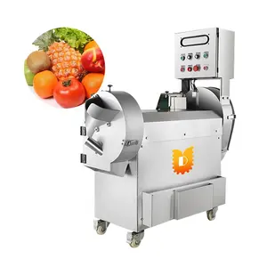 UDYDQC-801 ticari çok fonksiyonlu elektrikli gıda sebze küp kesme aleti ve meyve Chopper dilimleme seti sebze kesici makinesi