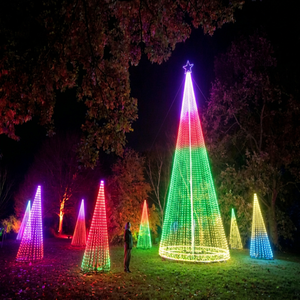 <b>LED</b> Christmas <b>Tree</b> Decorative <b>Light</b> for Outdoor Garden Landscape and Holiday Festival Display with Warm Glow - Product Image 1