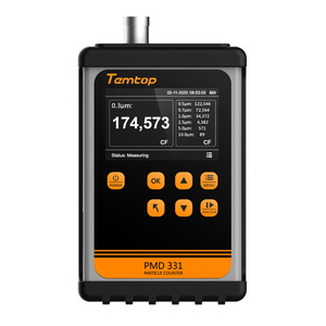 เครื่องวัดอนุภาค Temtop Pmd 331 ขนาด 0.3-10 ไมครอน สำหรับตรวจสอบคุณภาพอากาศ ใช้สำหรับทดสอบแผ่นกรองและวัสดุ - Product Image 1