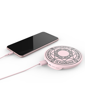 10W QI ACGN D'aura Magique Chargeur Sans Fil avec LED et 5000mah pour iPhone Samsung et Huawei - Product Image 2
