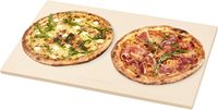 ROCKSHEAT Four à pizza en céramique jetable rectangulaire extra large 22 "X 14" X 0.6 "Barbecue industriel commercial lourd