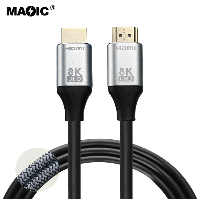 Newest Hdmi V2.1 8K Cable HDMI 2.0 4k Ultra HD for PS4 PS5 Projectors TV Box Xiaomi Xbox Series X 60Hz 120Hz Video 1m 2m 3m 5m