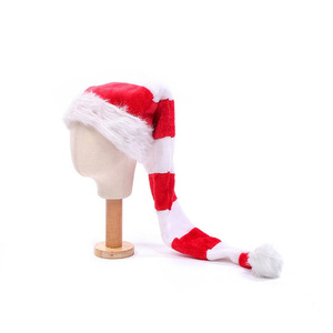 Décorations et cadeaux de Noël en tissu, chapeaux de Père Noël, chapeaux de clown, chapeaux d'<span class=keywords><strong>elfe</strong></span>, chapeaux de Père Noël pour les fêtes, styles variés - Product Image 5