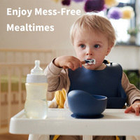Essentiels pour Nouveau-Né, Réglables, Faciles à Nettoyer, Étanches, Sans BPA, Outils d'Alimentation pour Enfants, Serviette Épo